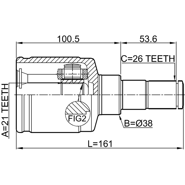 FEBEST 0711-LIALH