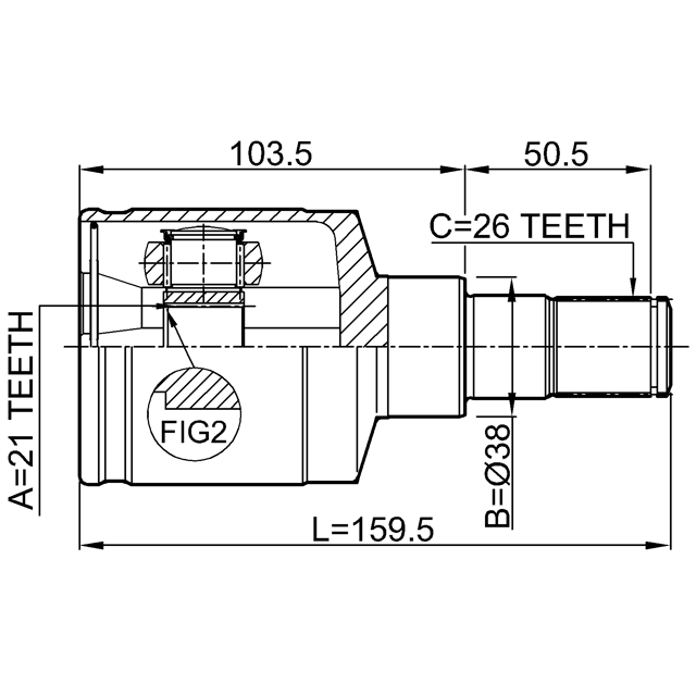 FEBEST 0711-LNLH
