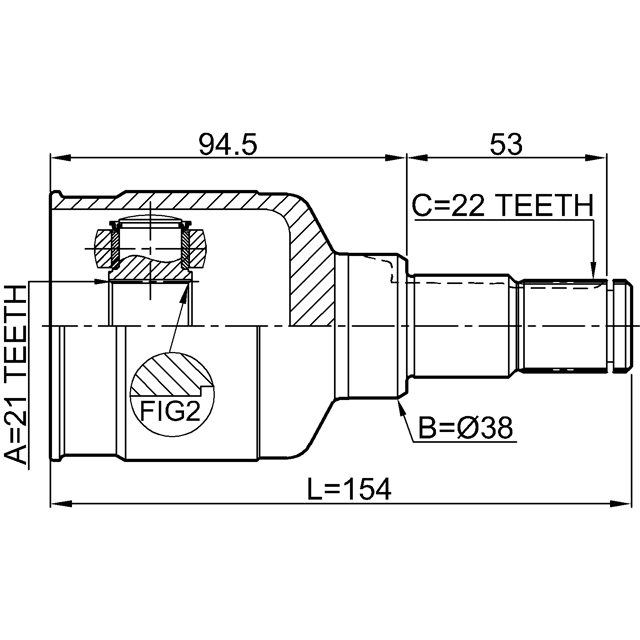 FEBEST 0711-RH416
