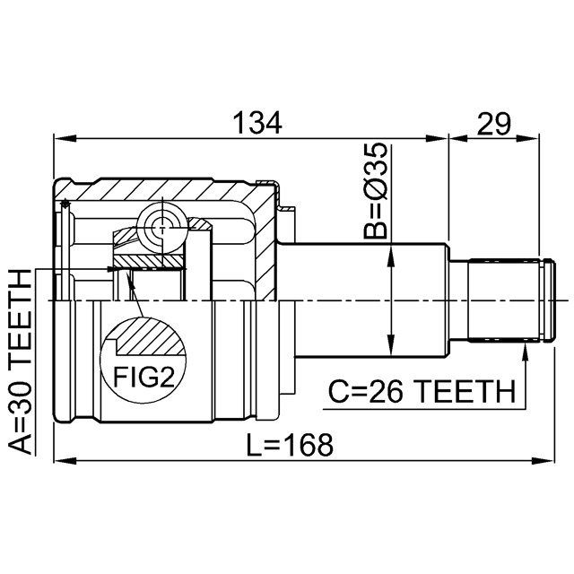 FEBEST 0711-XL7RH