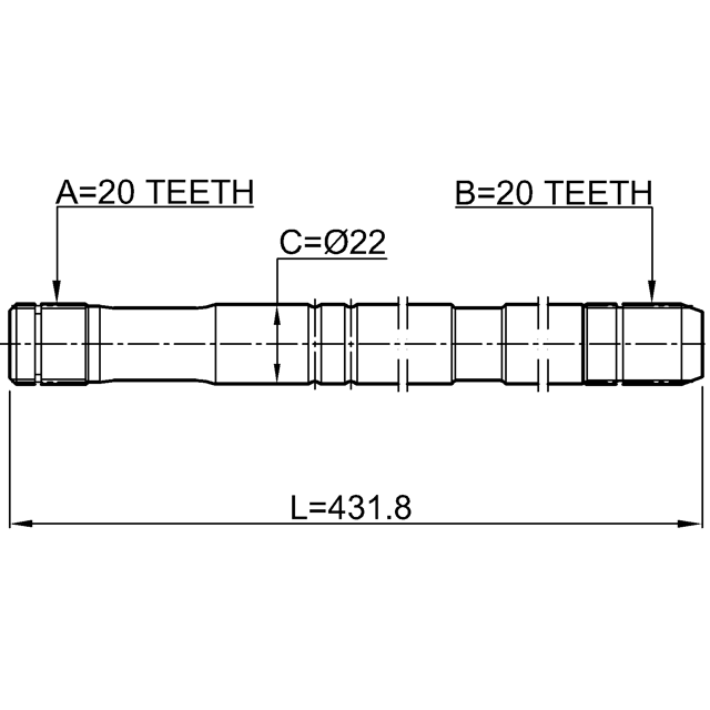 FEBEST 0712-RM413LH