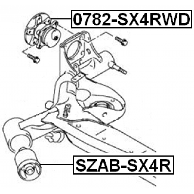 FEBEST 0782-SX4RWD
