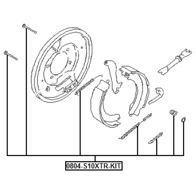 FEBEST 0804-S10XTR-KIT