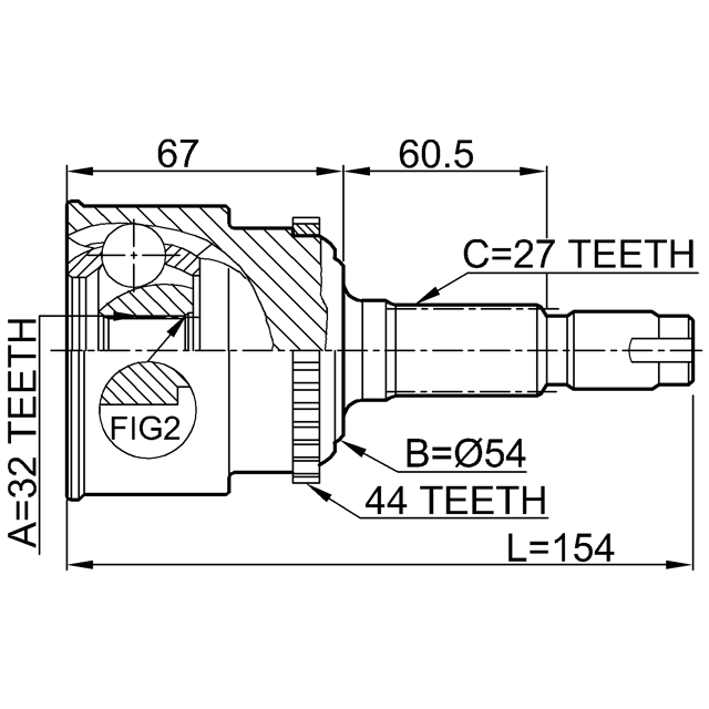 FEBEST 0810-029A44