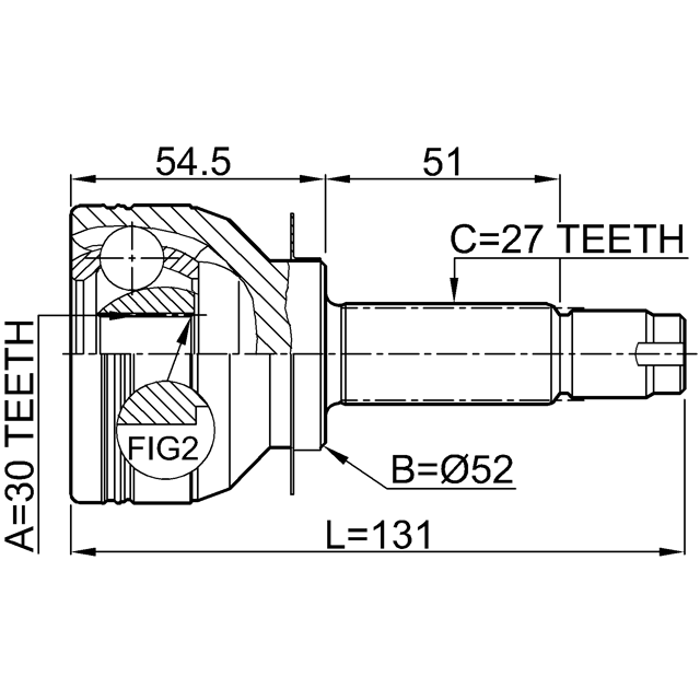 FEBEST 0810-B13