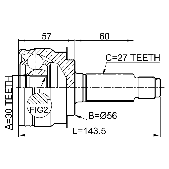 FEBEST 0810-B9