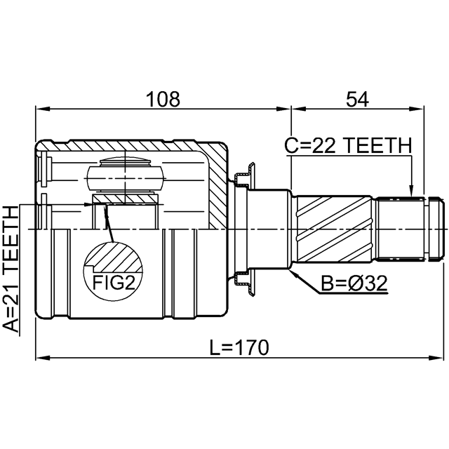 FEBEST 0811-G11