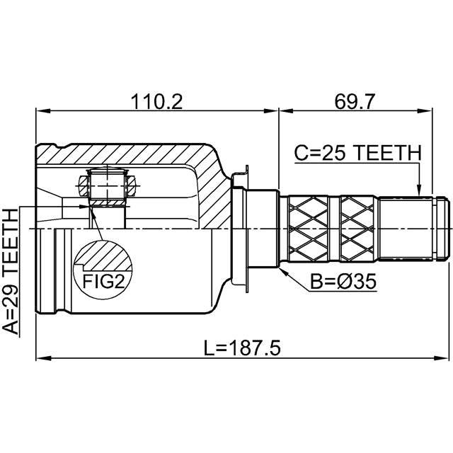 FEBEST 0811-G12