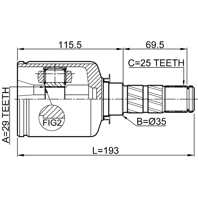 FEBEST 0811-S11MT