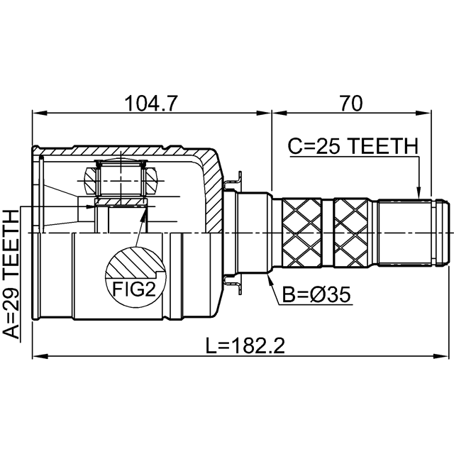 FEBEST 0811-S13