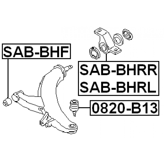 FEBEST 0820-B13