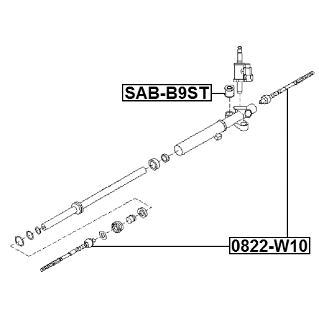 FEBEST 0822-W10
