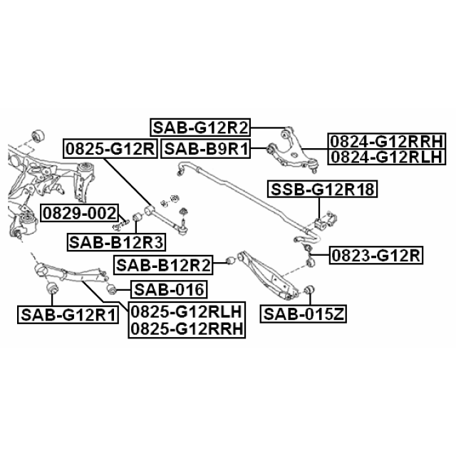 FEBEST 0824-G12RLH