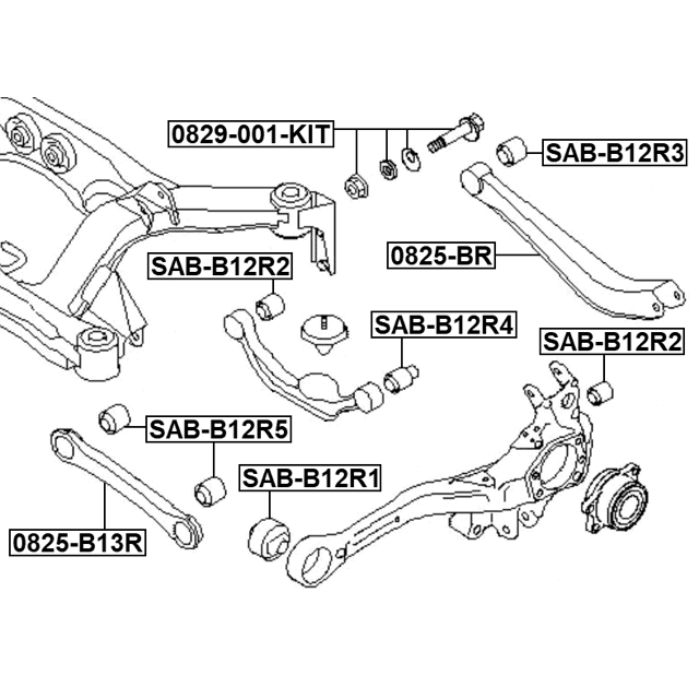 FEBEST 0829-001-KIT