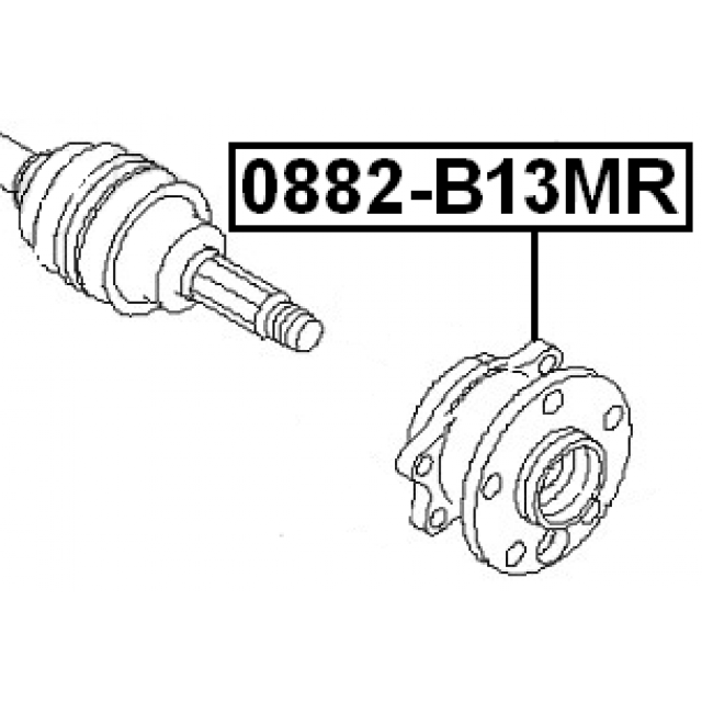 FEBEST 0882-B13MR