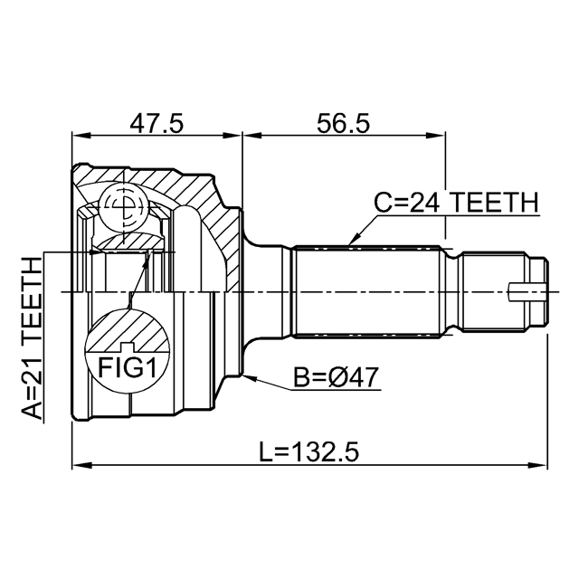 FEBEST 0910-M200