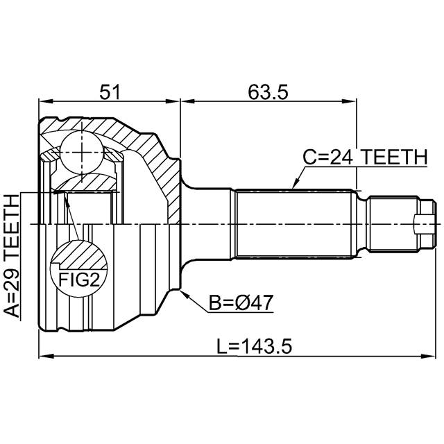 FEBEST 0910-M412