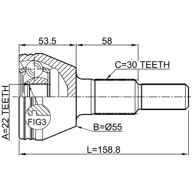 FEBEST 1010-C100
