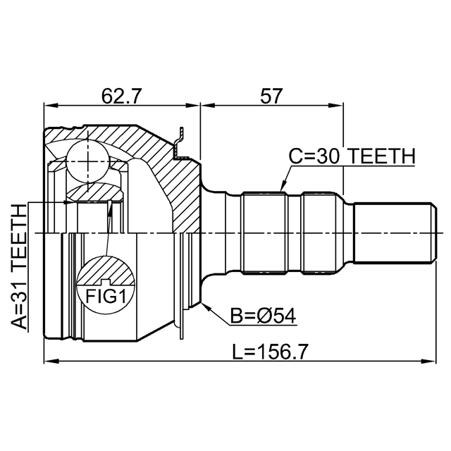 FEBEST 1010-J309