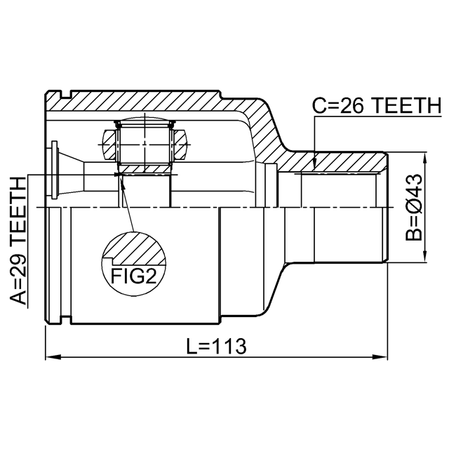 FEBEST 1011-EVATRH