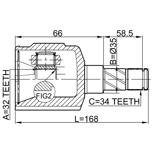 FEBEST 1011-EVMTLH
