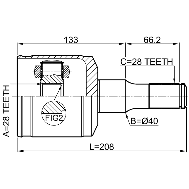 FEBEST 1011-TRB