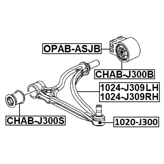 FEBEST 1020-J300