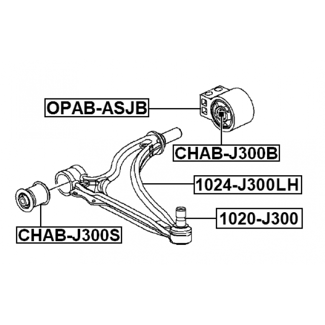 FEBEST 1024-J300LH