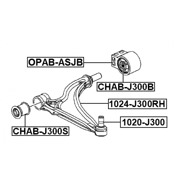FEBEST 1024-J300RH