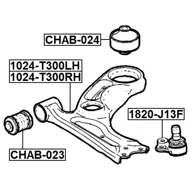 FEBEST 1024-T300LH