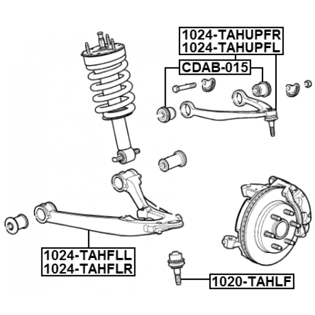 FEBEST 1024-TAHUPFL