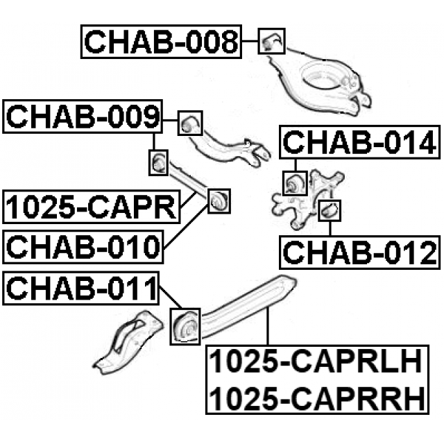 FEBEST 1025-CAPRRH