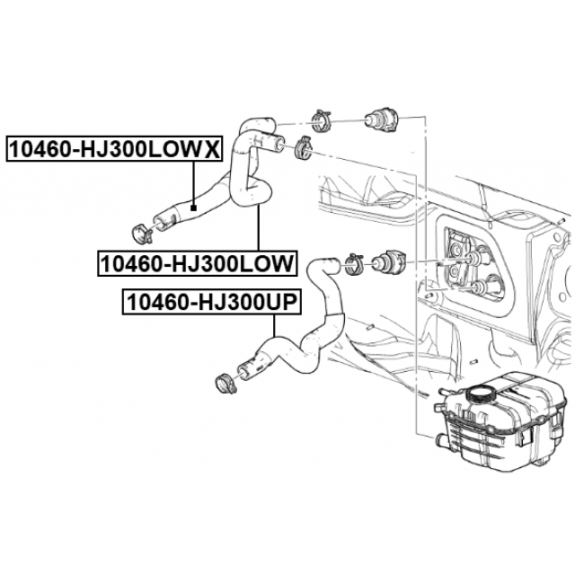 FEBEST 10460-HJ300UP