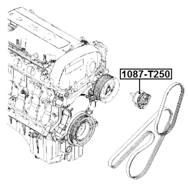 FEBEST 1087-T250