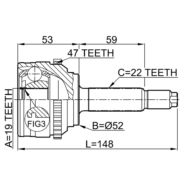 FEBEST 1110-008A47