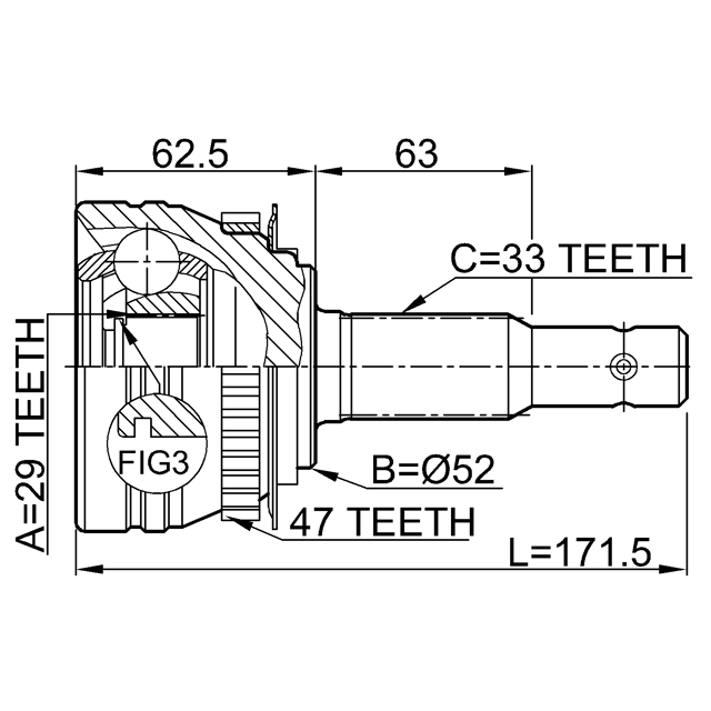 FEBEST 1110-ESPA47