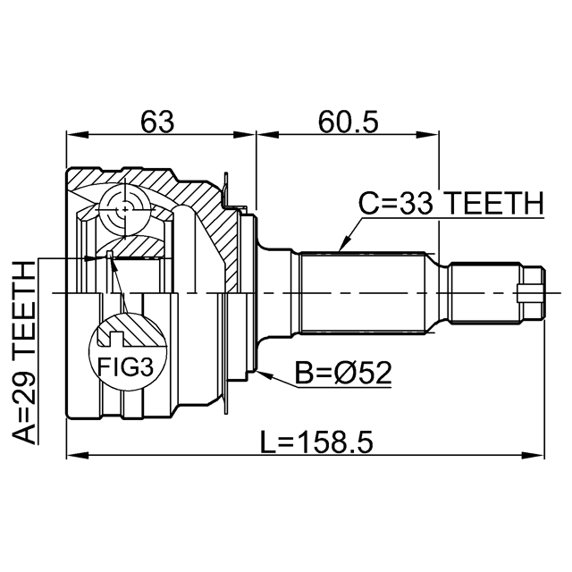 FEBEST 1110-J150