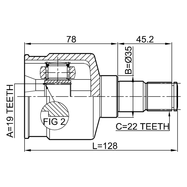 FEBEST 1111-SPA