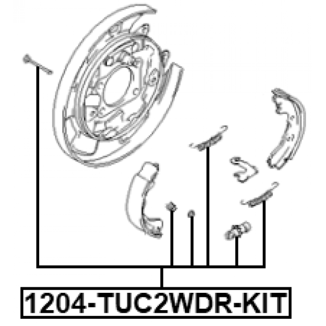 FEBEST 1204-TUC2WDR-KIT