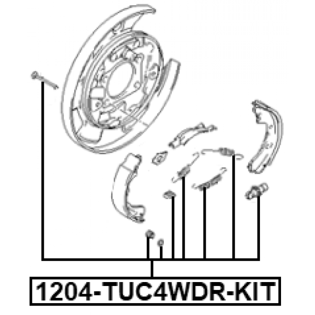 FEBEST 1204-TUC4WDR-KIT