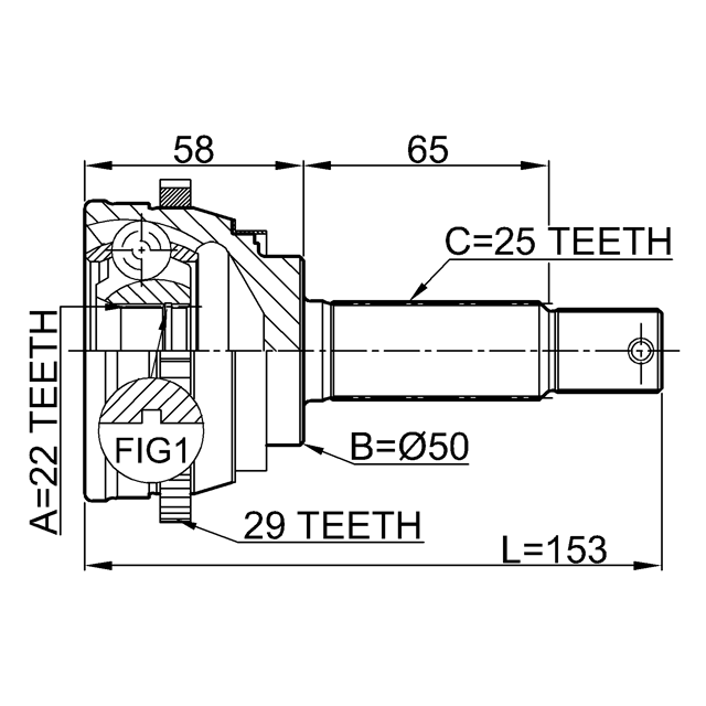 FEBEST 1210-001A29