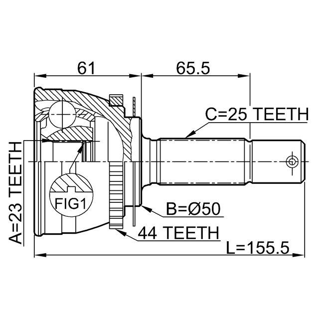 FEBEST 1210-002A44