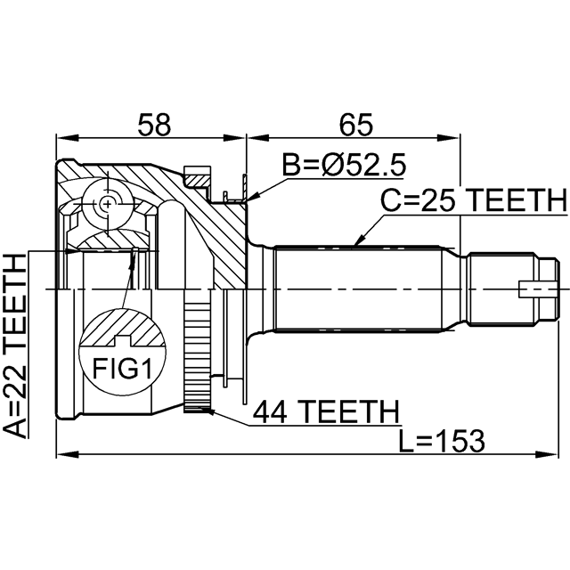 FEBEST 1210-012A44