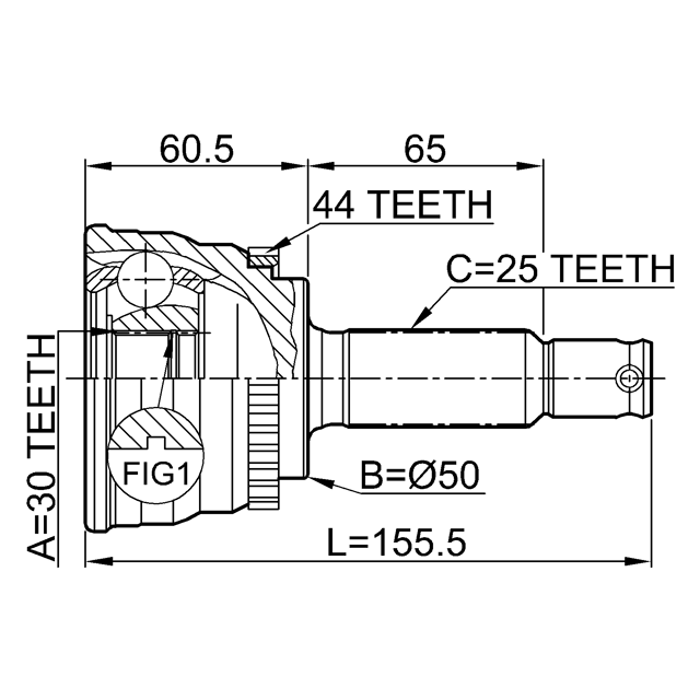 FEBEST 1210-014A44