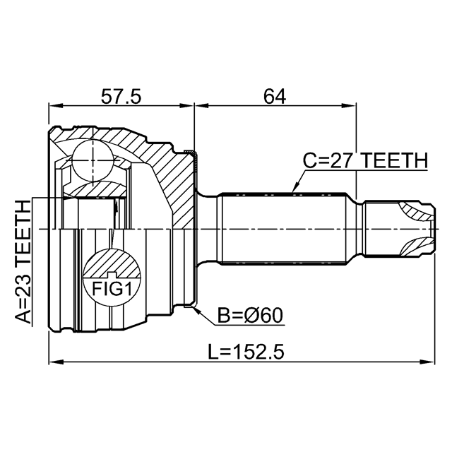 FEBEST 1210-ELN19