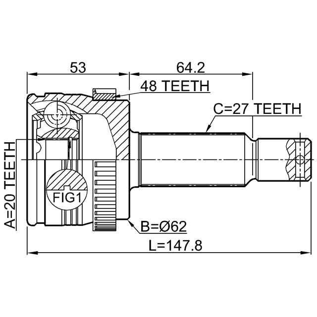 FEBEST 1210-IX35A48R