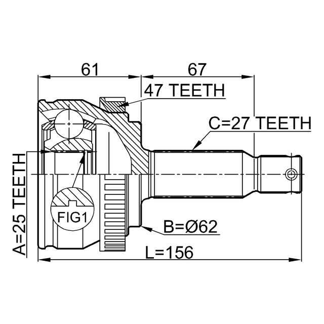 FEBEST 1210-NFA47