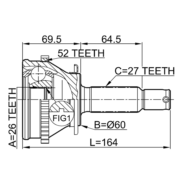 FEBEST 1210-SFA52