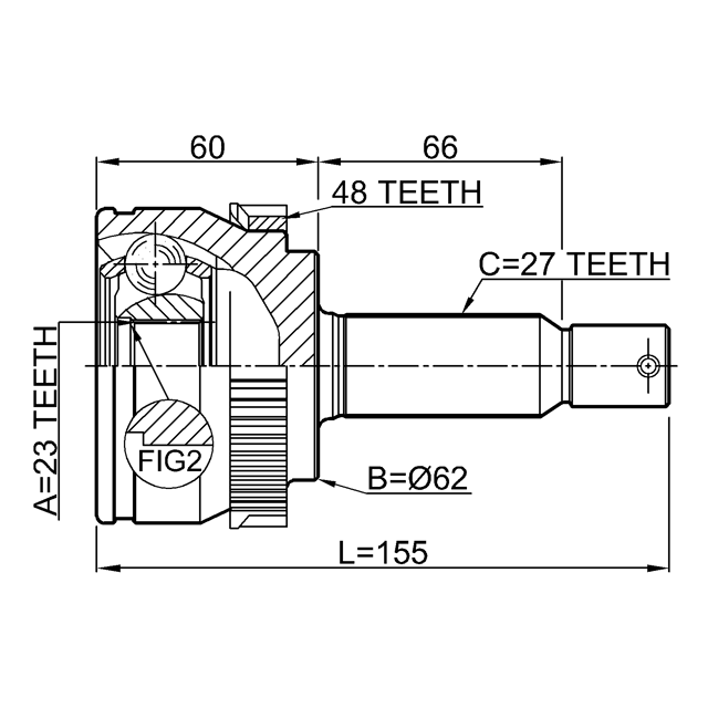 FEBEST 1210-TUC20A48