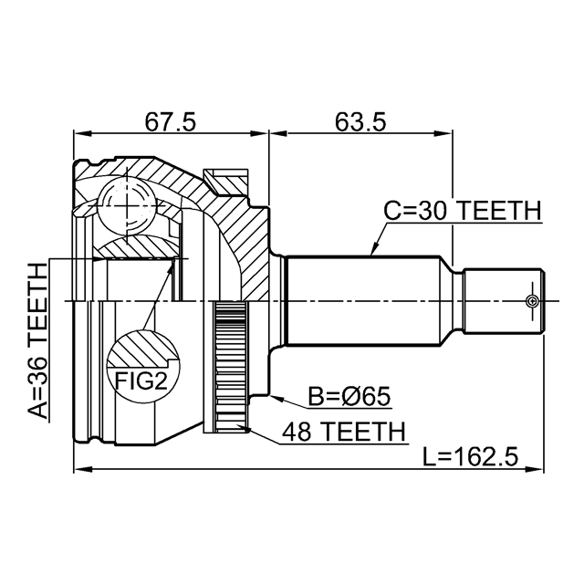 FEBEST 1210-TUCMTA48